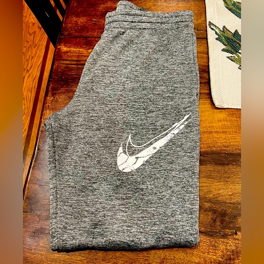 Nike Kids Heather Gray Joggers